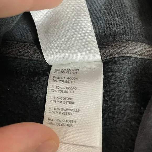 The North Face Mens Hoodie Sweatshirt, Mens XL, Black, Graphic, Outdoor - Picture 5 of 11